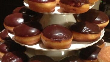 Boston Cream Doughnuts