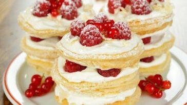 Raspberry Shortcake with Biscuits