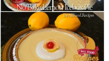 No Bake Lemon Icebox Pie