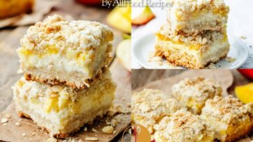 Apple Mango Cream Cheese Bars