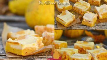 Pumpkin Cream Cheese cake Bars